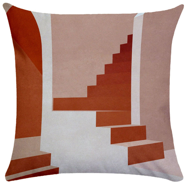 Geometric Building Pillowcase