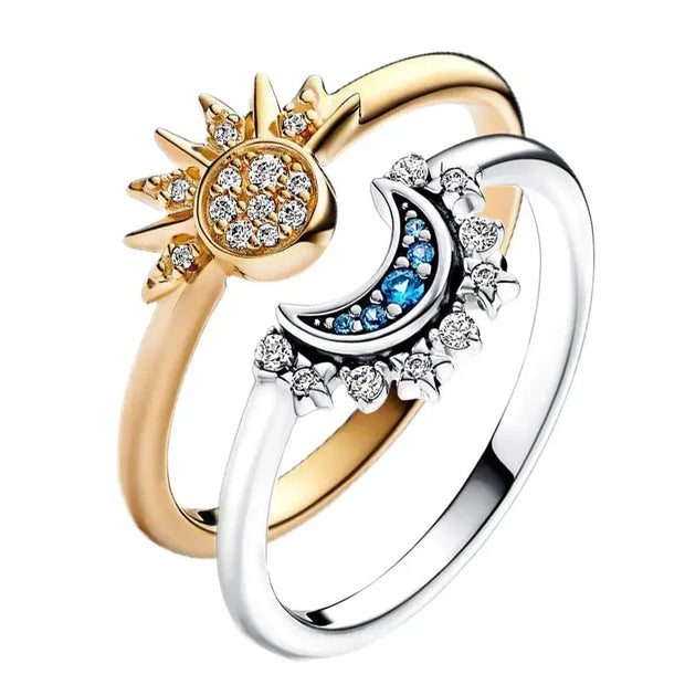 Sun and Moon Rings