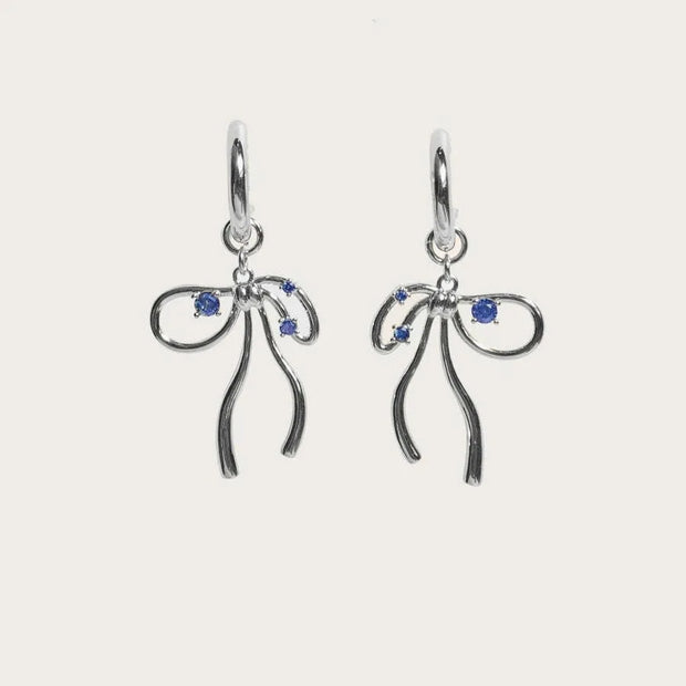 Crystal Bowknot Earrings