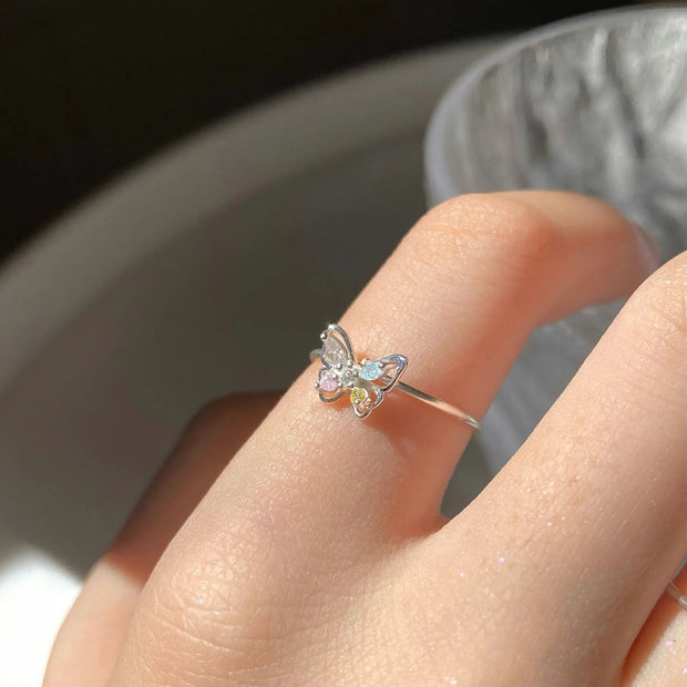 Delicate Butterfly Ring