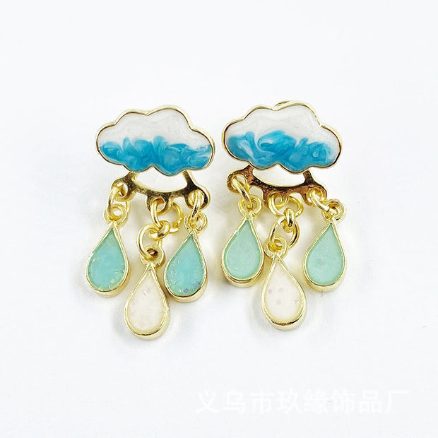 Rainy Cloud Earrings