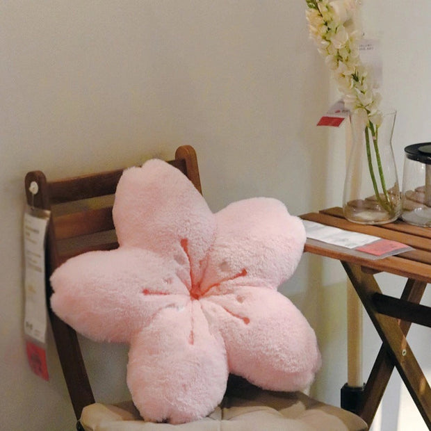 Cherry Blossoms Plush Cushion